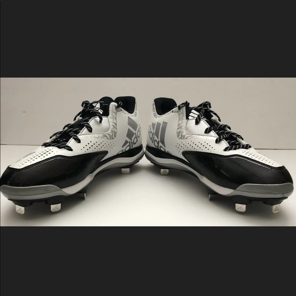 Adidas Power Alley 4 Metal Baseball Cleats - Picture 3 of 7